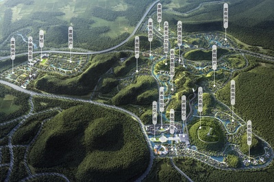 中鐵安順國(guó)家路游公園 現(xiàn)代簡(jiǎn)約與新中式融合的旅游度假新標(biāo)桿